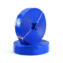 OEM / ODM Available High Pressure 8 Inch Flexible PVC Layflat Hose For Water Discharge